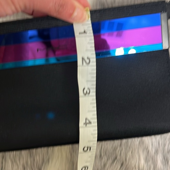 MAC cosmetics holiday 2015 makeup bag black purple blue - Picture 5 of 6